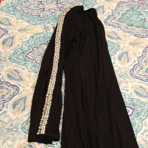 Sexy black long sleeve dress - Picture 3 of 4